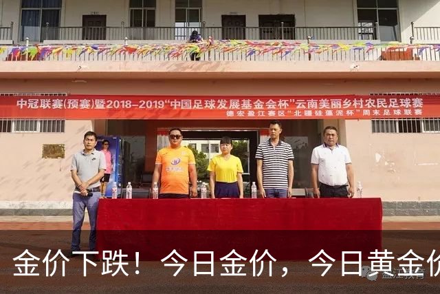 金价下跌！今日金价，今日黄金价格多少钱一克